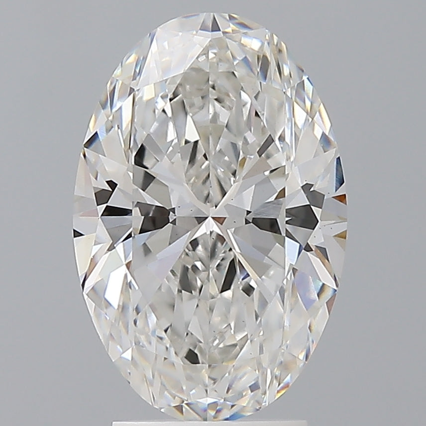 3.54 Carat Oval Shaped, Ideal Cut, E Color, VS1 Clarity, IGI Certified Lab Grown Diamond