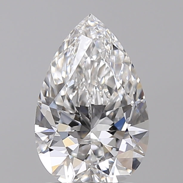 1.53 Carat Pear Shaped, Ideal Cut, D Color, VVS2 Clarity, IGI Certified Lab Grown Diamond
