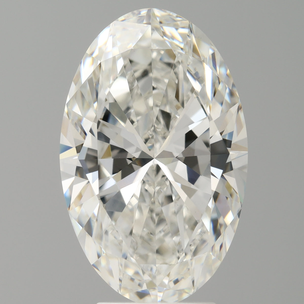 5.07 Carat Oval Shaped, Ideal Cut, F Color, VVS2 Clarity, IGI Certified Lab Grown Diamond
