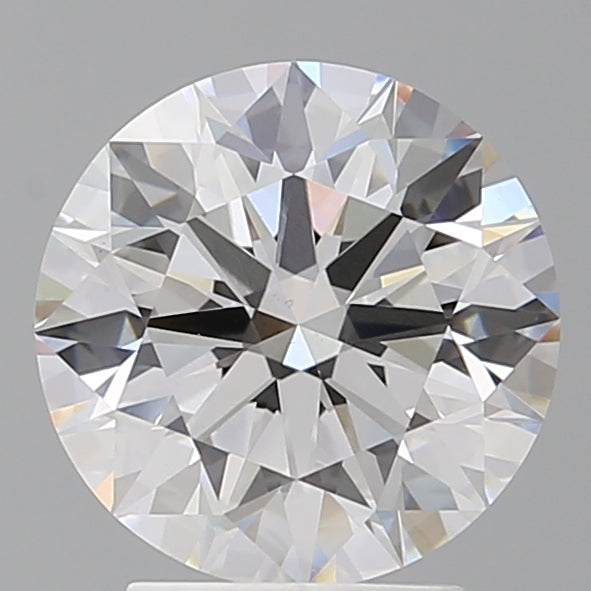3.08 Carat Round Shaped, Ideal Cut, E Color, VS1 Clarity, IGI Certified Lab Grown Diamond
