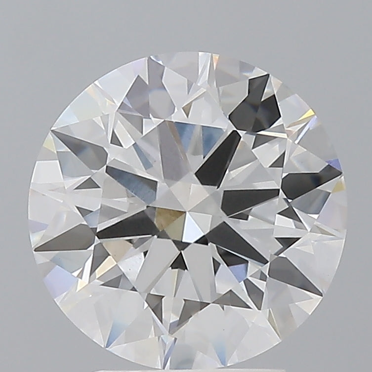 3.51 Carat Round Shaped, Ideal Cut, E Color, VVS2 Clarity, IGI Certified Lab Grown Diamond
