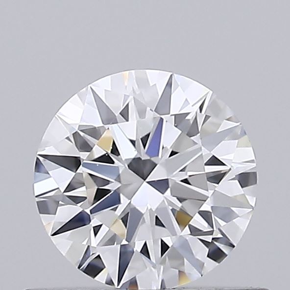 0.53 Carat Round Shaped, Ideal Cut, D Color, VVS2 Clarity, IGI Certified Lab Grown Diamond