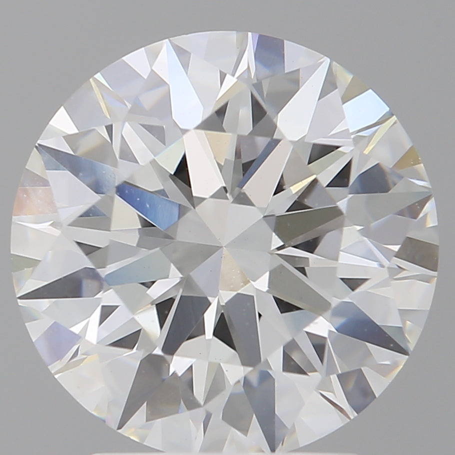 3.01 Carat Round Shaped, Ideal Cut, F Color, VVS2 Clarity, IGI Certified Lab Grown Diamond
