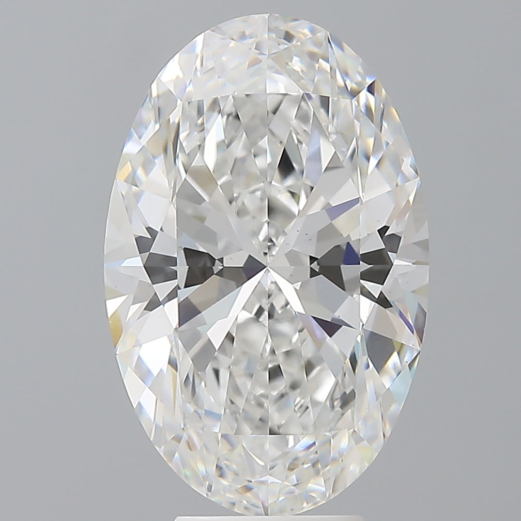 6.55 Carat Oval Shaped, Ideal Cut, E Color, VS1 Clarity, IGI Certified Lab Grown Diamond