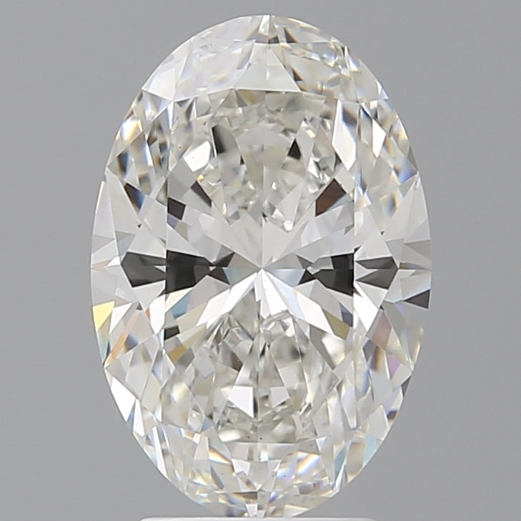 3.53 Carat Oval Shaped, Ideal Cut, F Color, VS1 Clarity, IGI Certified Lab Grown Diamond