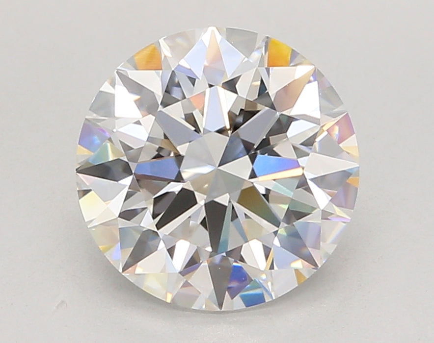 3.44 Carat Round Shaped, Ideal Cut, E Color, VVS2 Clarity, IGI Certified Lab Grown Diamond