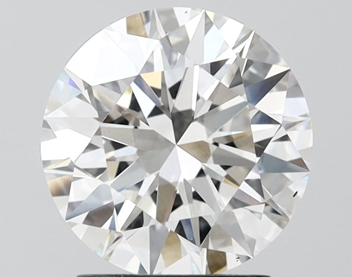 2.01 Carat Round Shaped, Excellent Cut, G Color, VS1 Clarity, IGI Certified Lab Grown Diamond