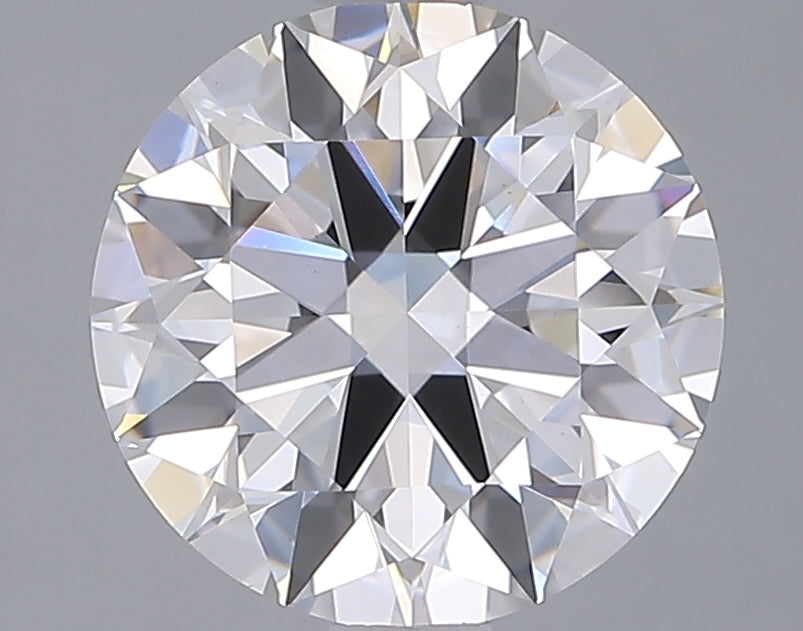 2.90 Carat Round Shaped, Ideal Cut, D Color, VVS2 Clarity, IGI Certified Lab Grown Diamond