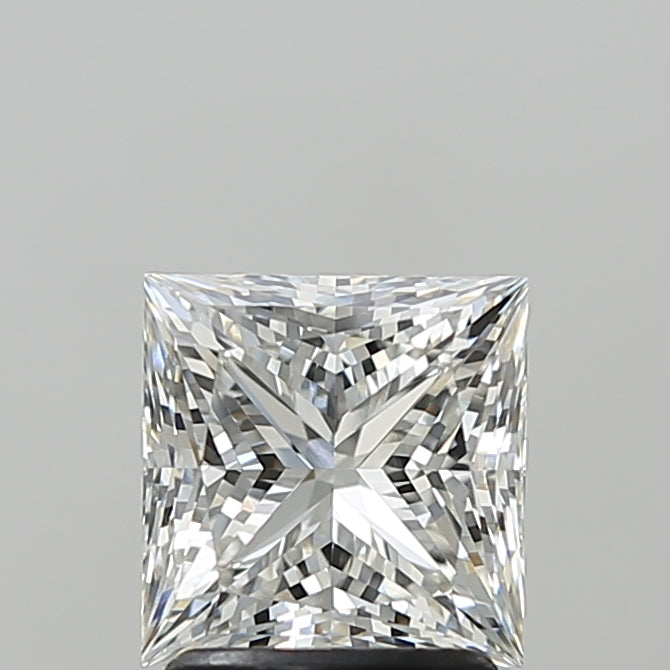 2.03 Carat Princess Shaped, Ideal Cut, F Color, VVS2 Clarity, IGI Certified Lab Grown Diamond