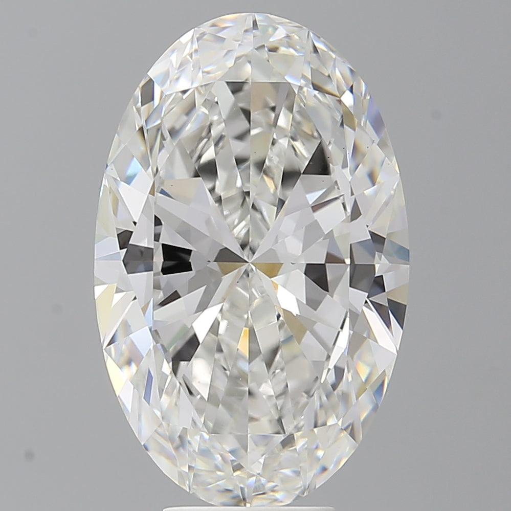 7.59 Carat Oval Shaped, Ideal Cut, F Color, VS1 Clarity, IGI Certified Lab Grown Diamond