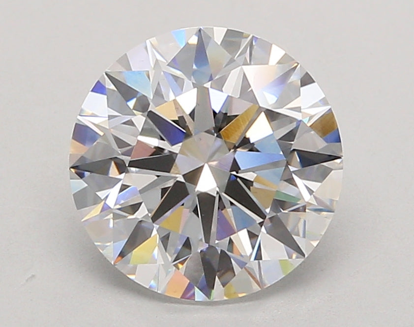 3.04 Carat Round Shaped, Ideal Cut, D Color, VS2 Clarity, IGI Certified Lab Grown Diamond