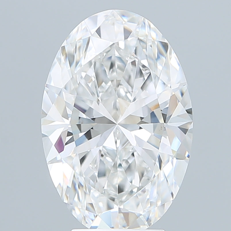 5.08 Carat Oval Shaped, Excellent Cut, E Color, VVS2 Clarity, IGI Certified Lab Grown Diamond