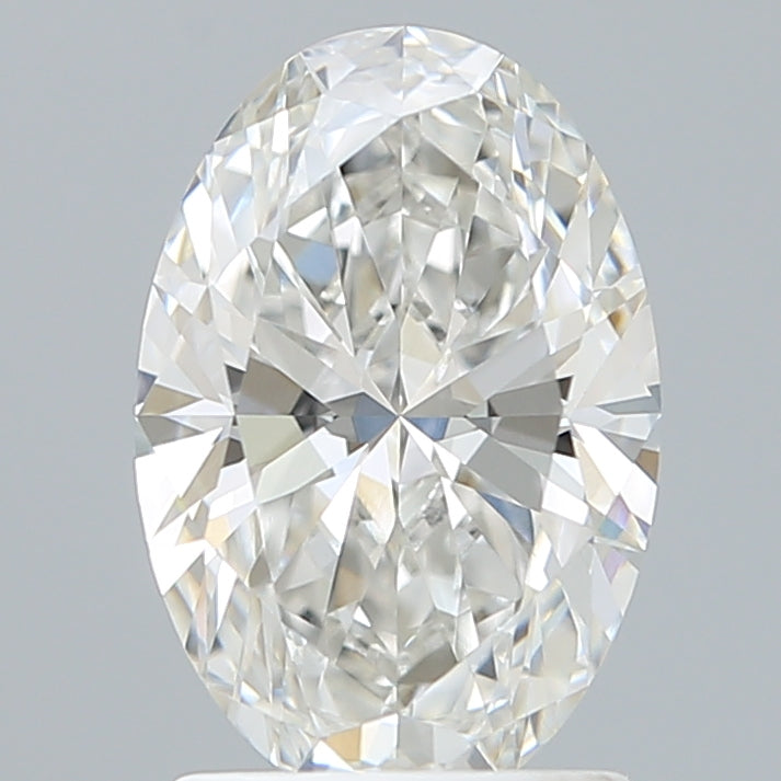 1.74 Carat Oval Shaped, Ideal Cut, F Color, VVS1 Clarity, IGI Certified Lab Grown Diamond