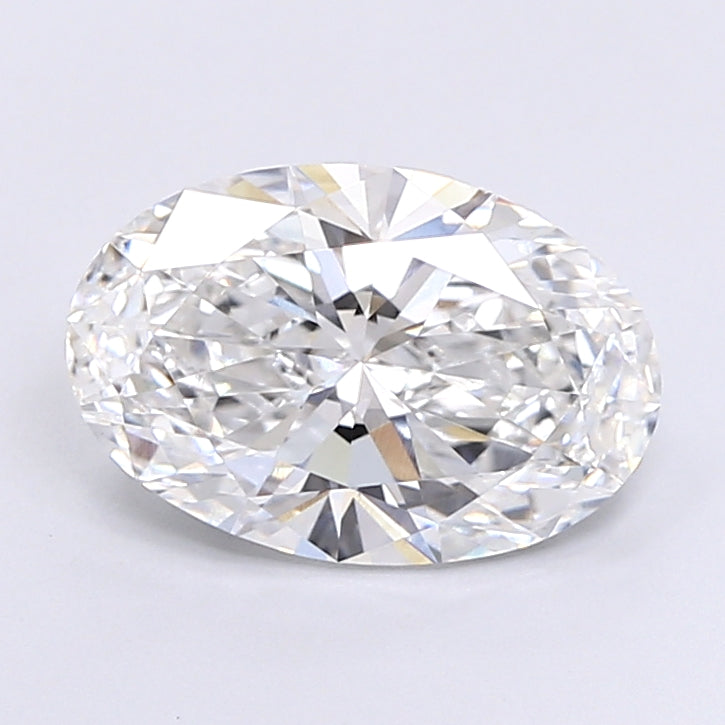 3.18 Carat Oval Shaped, Very Good Cut, E Color, VVS2 Clarity, IGI Certified Lab Grown Diamond