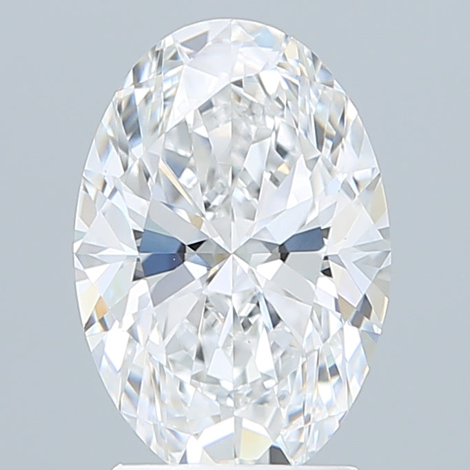 2.59 Carat Oval Shaped, Excellent Cut, D Color, VVS2 Clarity, IGI Certified Lab Grown Diamond