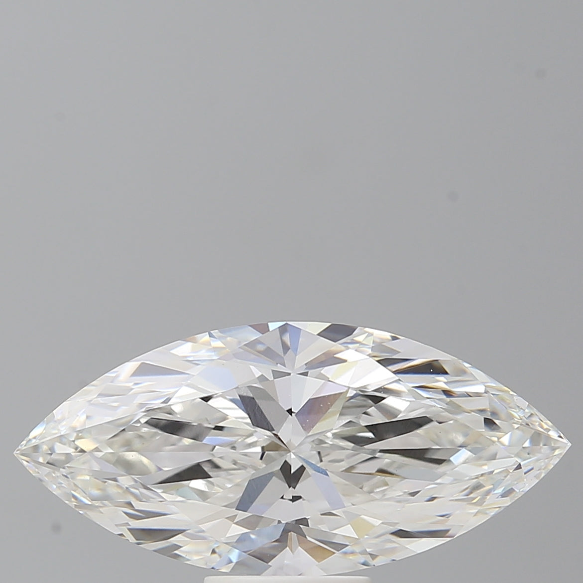 5.58 Carat Marquise Shaped, Ideal Cut, F Color, VVS2 Clarity, IGI Certified Lab Grown Diamond