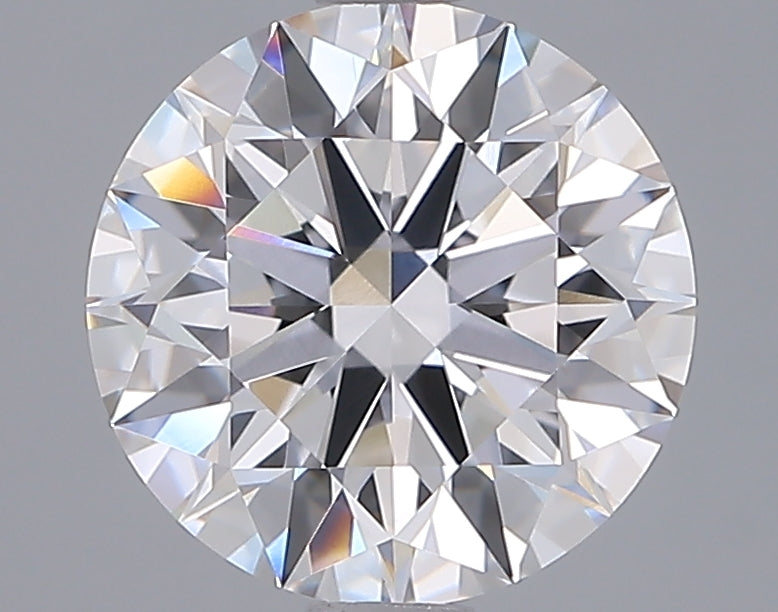 2.55 Carat Round Shaped, Ideal Cut, D Color, VVS1 Clarity, IGI Certified Lab Grown Diamond