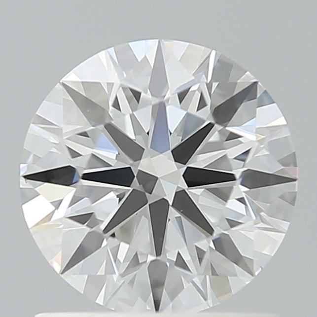 1.17 Carat Round Shaped, Ideal Cut, D Color, VVS2 Clarity, IGI Certified Lab Grown Diamond