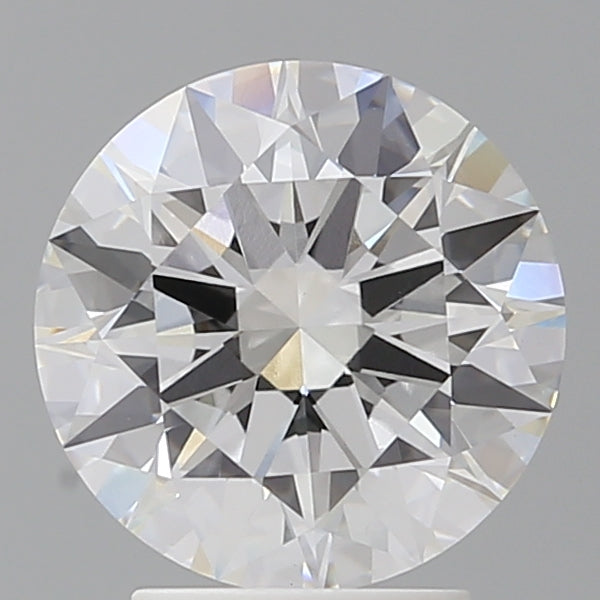 3.06 Carat Round Shaped, Ideal Cut, E Color, VVS2 Clarity, IGI Certified Lab Grown Diamond