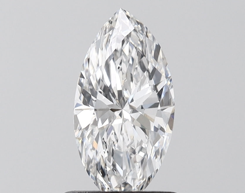 1.01 Carat Marquise Shaped, Excellent Cut, D Color, VVS2 Clarity, IGI Certified Lab Grown Diamond