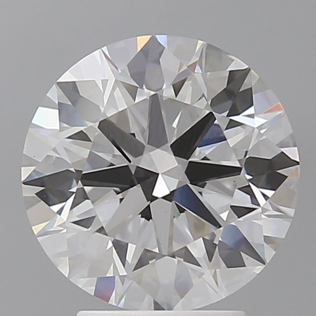 3.57 Carat Round Shaped, Ideal Cut, E Color, VVS2 Clarity, IGI Certified Lab Grown Diamond