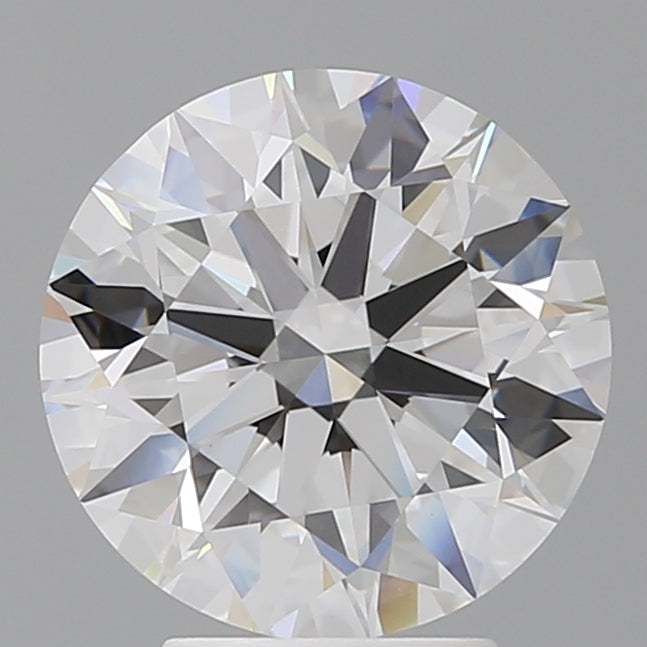4.04 Carat Round Shaped, Ideal Cut, E Color, VVS2 Clarity, IGI Certified Lab Grown Diamond