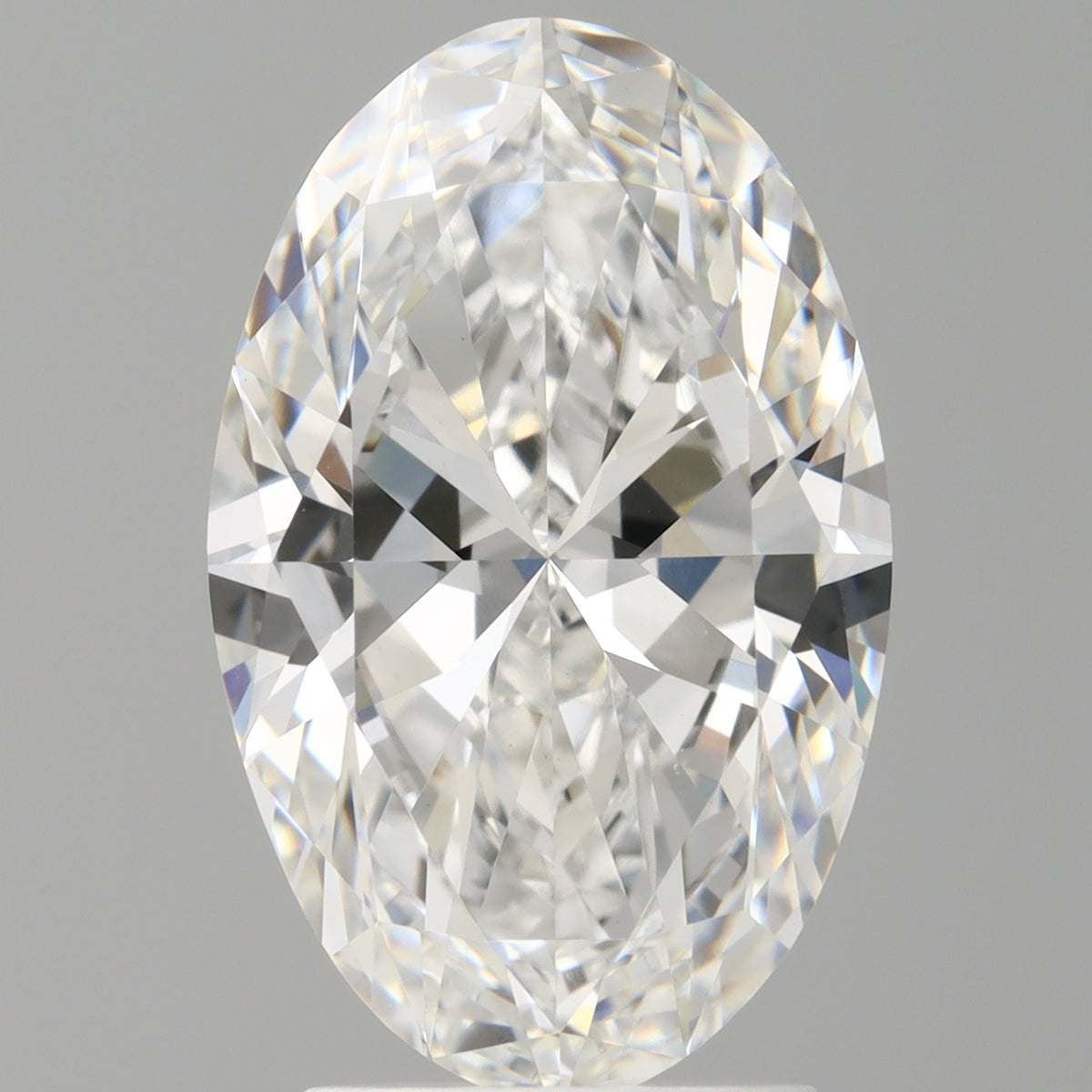 3.00 Carat Oval Shaped, Ideal Cut, E Color, VVS2 Clarity, IGI Certified Lab Grown Diamond