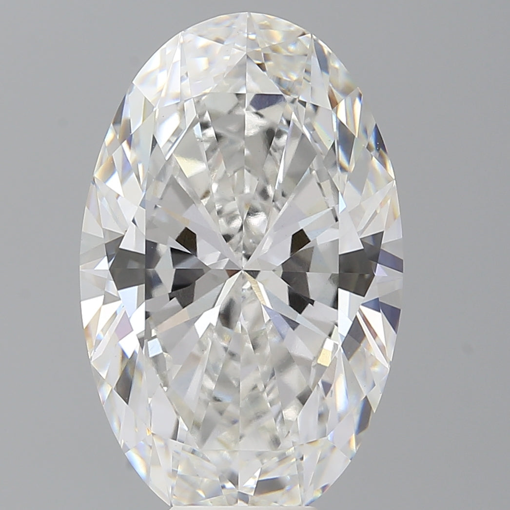 9.58 Carat Oval Shaped, Ideal Cut, E Color, VVS2 Clarity, IGI Certified Lab Grown Diamond