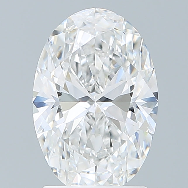 2.07 Carat Oval Shaped, Ideal Cut, D Color, VVS2 Clarity, IGI Certified Lab Grown Diamond