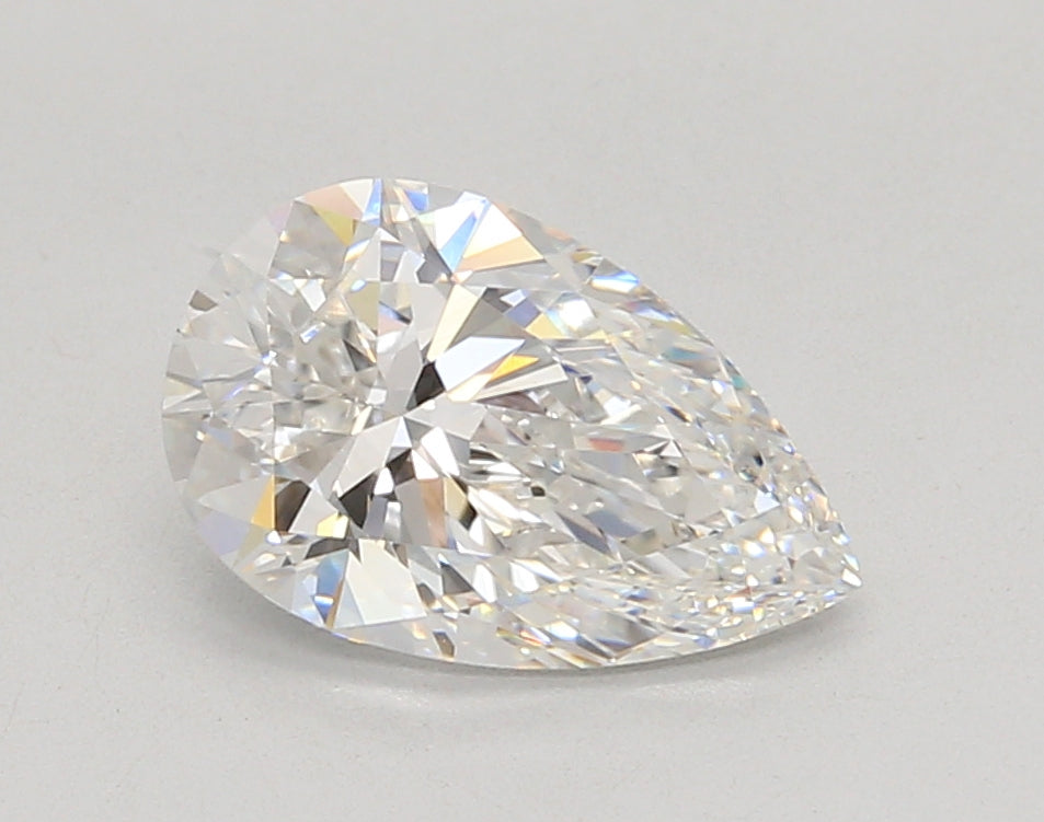 2.04 Carat Pear Shaped, Ideal Cut, E Color, VVS1 Clarity, IGI Certified Lab Grown Diamond