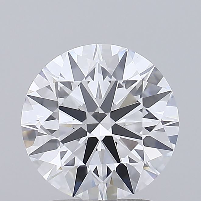 2.29 Carat Round Shaped, Ideal Cut, D Color, VVS2 Clarity, IGI Certified Lab Grown Diamond