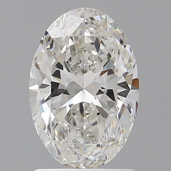 1.59 Carat Oval Shaped, Ideal Cut, F Color, VVS2 Clarity, IGI Certified Lab Grown Diamond