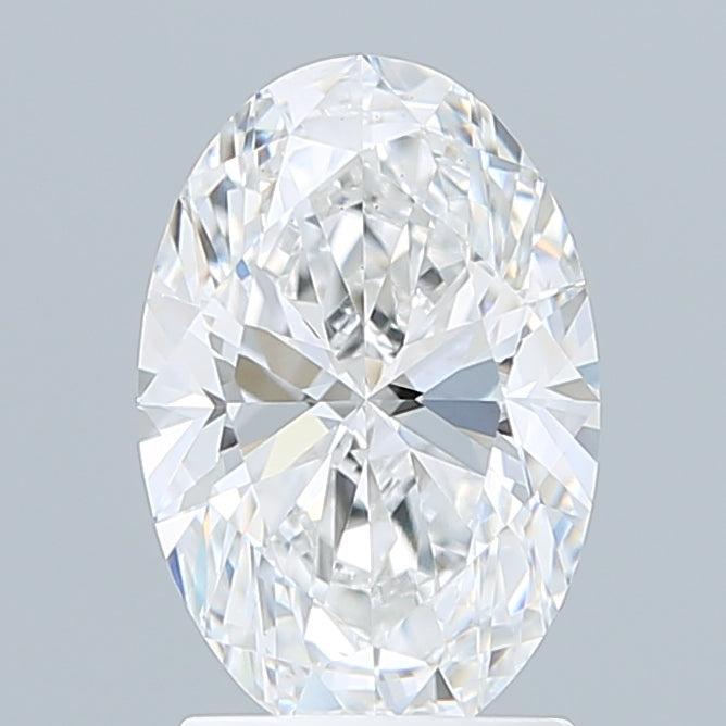 2.08 Carat Oval Shaped, Ideal Cut, E Color, VS1 Clarity, IGI Certified Lab Grown Diamond