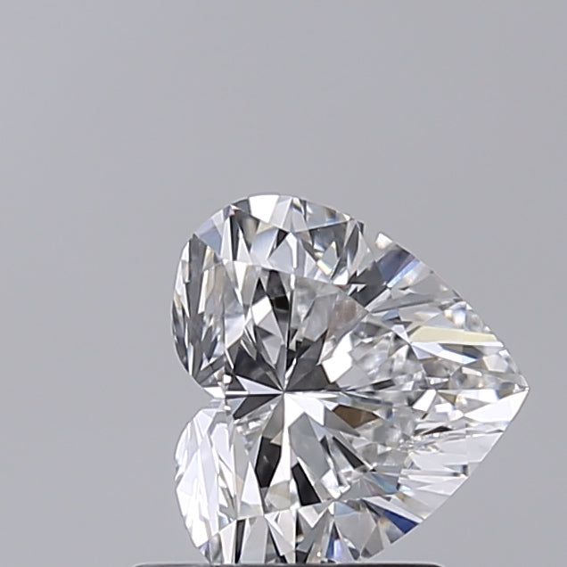 1.02 Carat Heart Shaped, Excellent Cut, D Color, VVS2 Clarity, IGI Certified Lab Grown Diamond