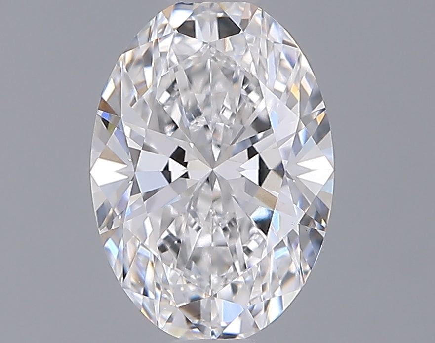 1.32 Carat Oval Shaped, Ideal Cut, D Color, VS1 Clarity, IGI Certified Lab Grown Diamond