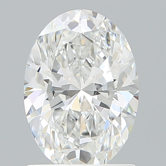 1.34 Carat Oval Shaped, Excellent Cut, D Color, VVS2 Clarity, IGI Certified Lab Grown Diamond