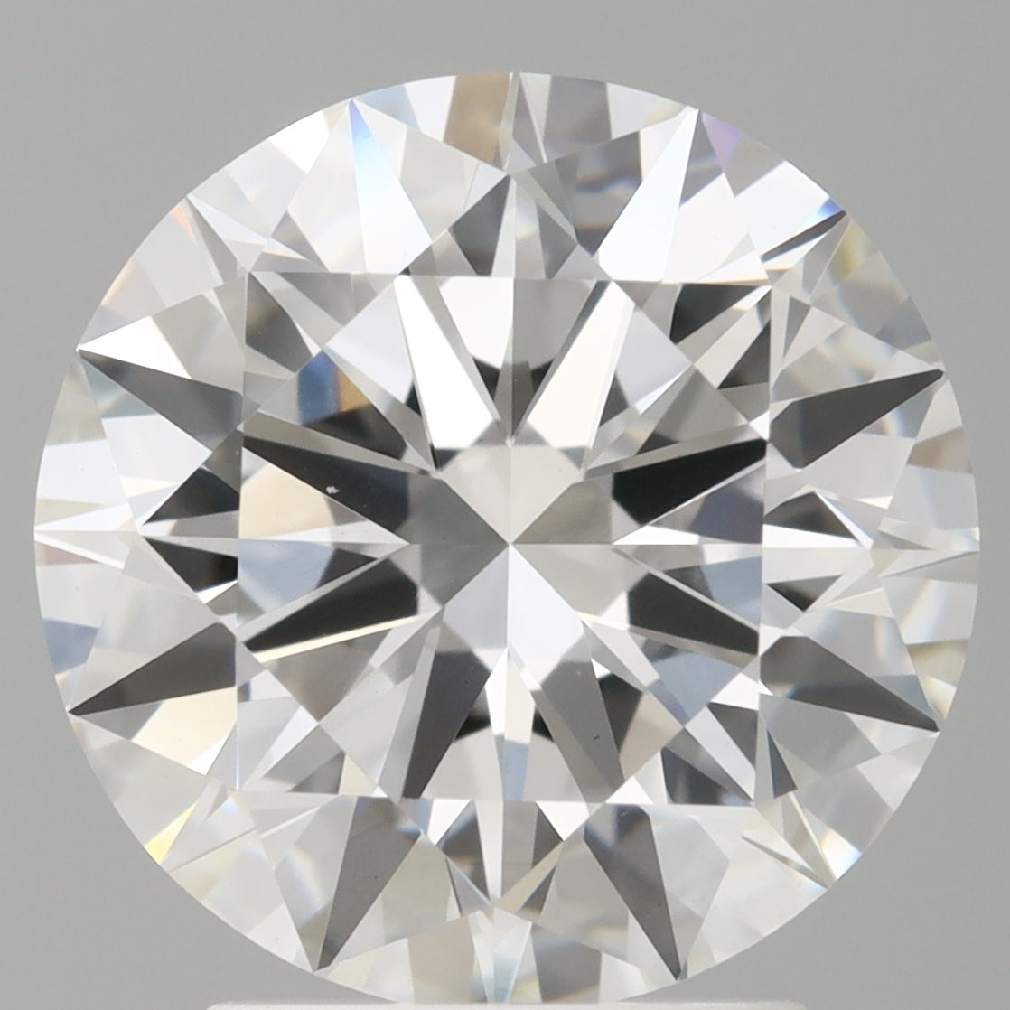 3.05 Carat Round Shaped, Ideal Cut, E Color, VVS2 Clarity, IGI Certified Lab Grown Diamond
