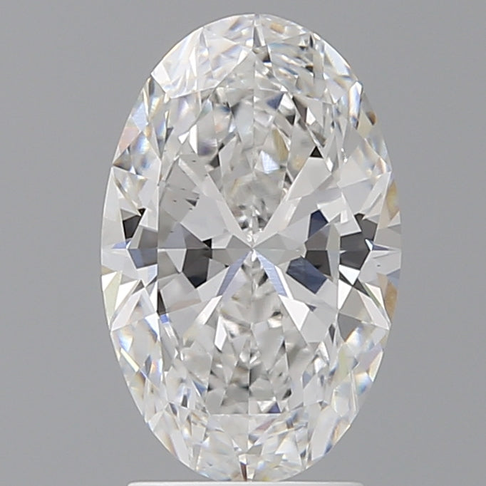 2.56 Carat Oval Shaped, Ideal Cut, E Color, VVS2 Clarity, IGI Certified Lab Grown Diamond