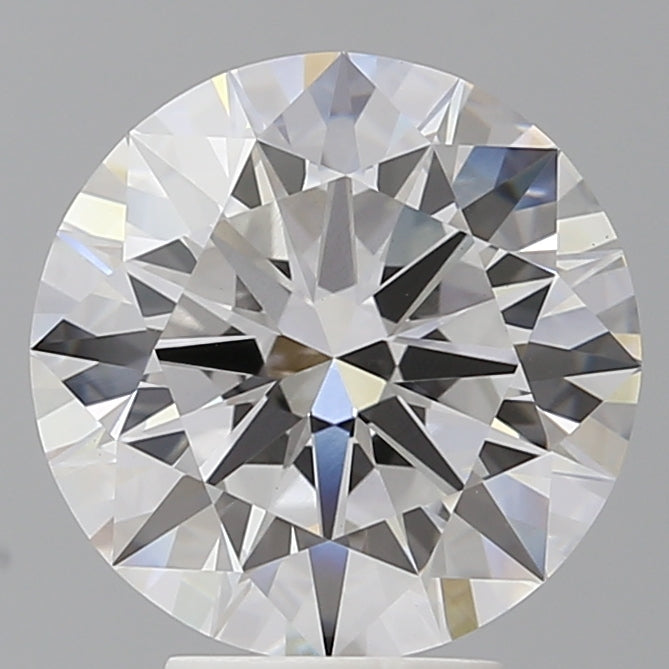 4.58 Carat Round Shaped, Ideal Cut, E Color, VVS2 Clarity, IGI Certified Lab Grown Diamond