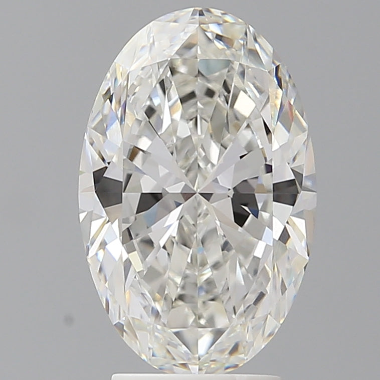 3.56 Carat Oval Shaped, Ideal Cut, F Color, VVS2 Clarity, IGI Certified Lab Grown Diamond