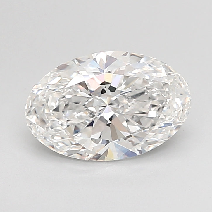 1.76 Carat Oval Shaped, Ideal Cut, E Color, VVS2 Clarity, IGI Certified Lab Grown Diamond
