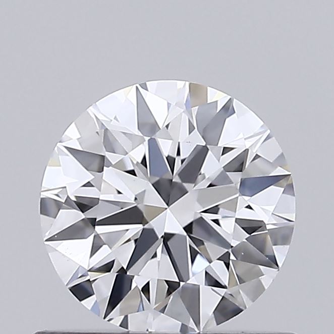 0.55 Carat Round Shaped, Ideal Cut, D Color, VS1 Clarity, IGI Certified Lab Grown Diamond