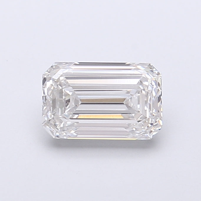 1.04 Carat Emerald Shaped, Very Good Cut, E Color, VVS1 Clarity, IGI Certified Lab Grown Diamond