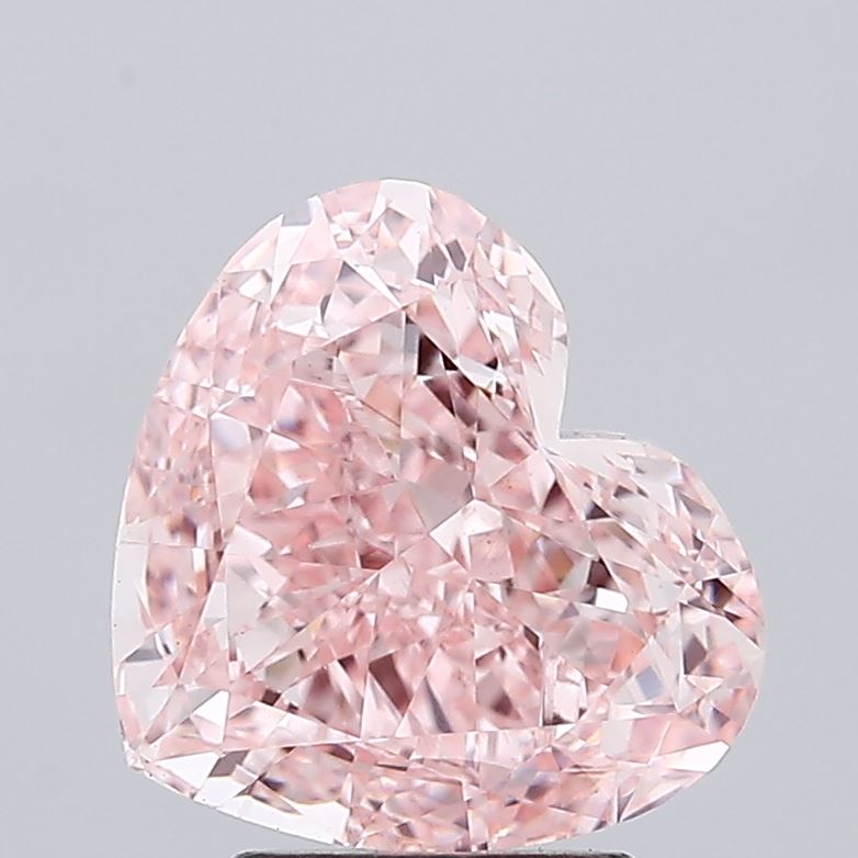 3.68 Carat Heart Shaped, Very Good Cut, VS1 Clarity, IGI Certified Lab Grown Diamond