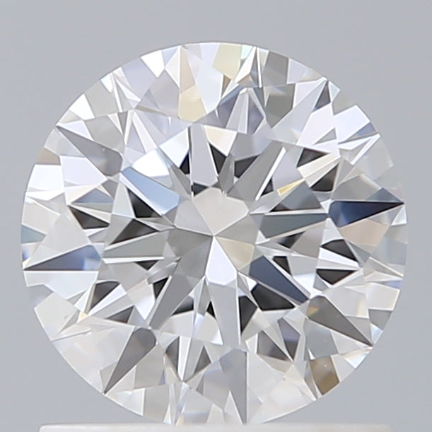 1.10 Carat Round Shaped, Ideal Cut, D Color, VVS2 Clarity, IGI Certified Lab Grown Diamond
