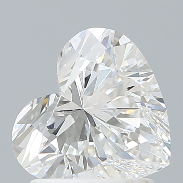 1.56 Carat Heart Shaped, Ideal Cut, E Color, VVS1 Clarity, IGI Certified Lab Grown Diamond