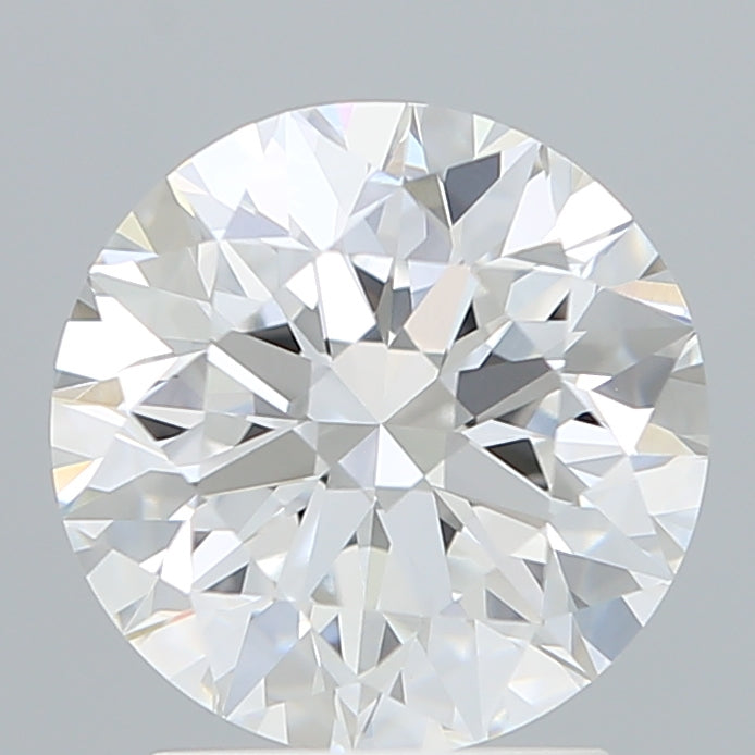 2.36 Carat Round Shaped, Excellent Cut, D Color, VVS2 Clarity, IGI Certified Lab Grown Diamond