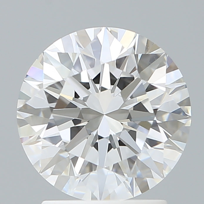 2.22 Carat Round Shaped, Excellent Cut, F Color, VVS1 Clarity, IGI Certified Lab Grown Diamond
