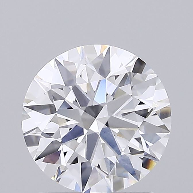 1.59 Carat Round Shaped, Ideal Cut, D Color, VS1 Clarity, IGI Certified Lab Grown Diamond
