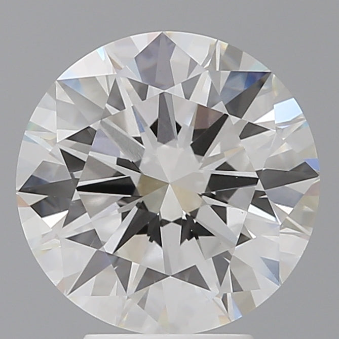 4.54 Carat Round Shaped, Excellent Cut, F Color, VVS2 Clarity, IGI Certified Lab Grown Diamond